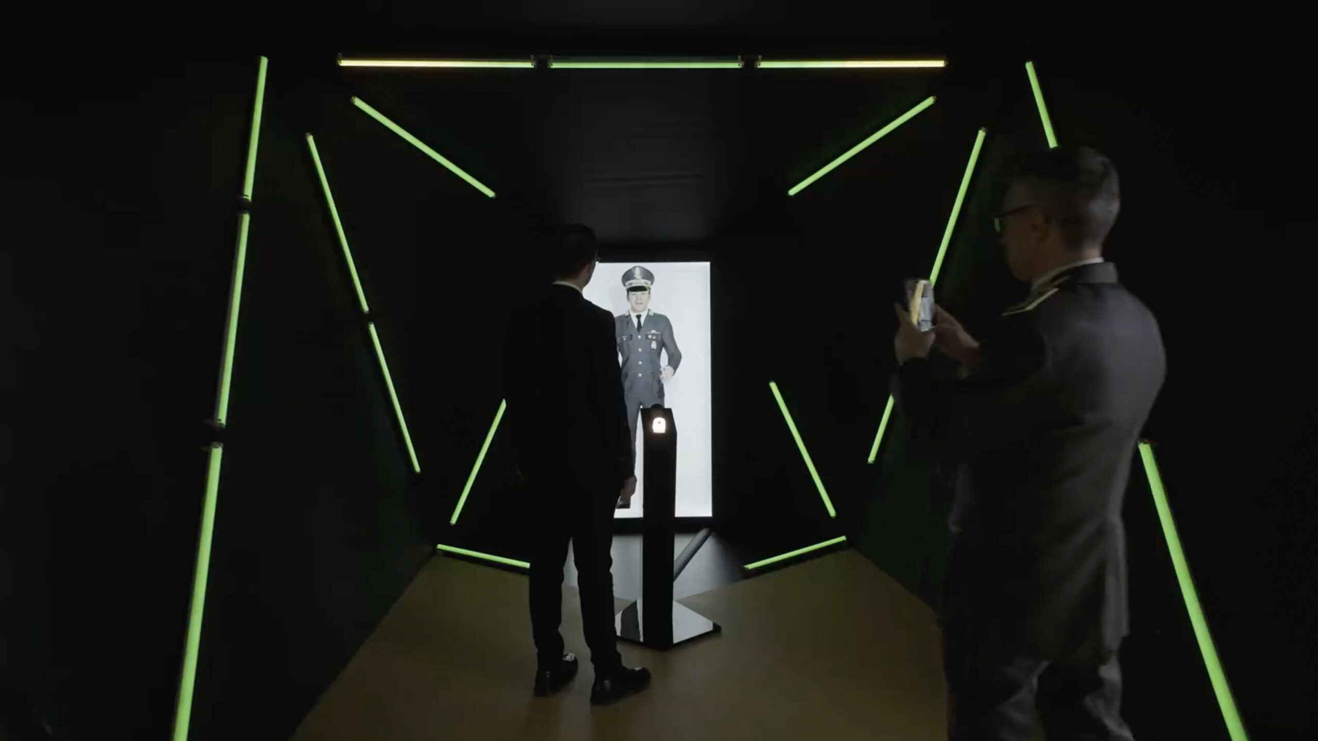 interactive 3d ai ravatar holographic avatar digital engagement with public